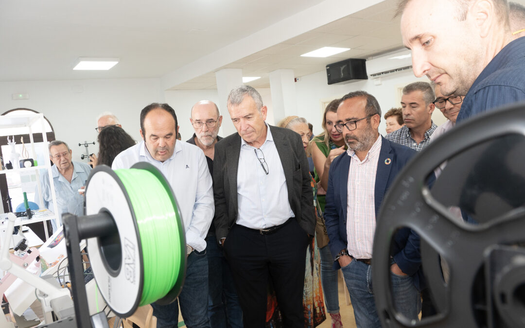 La Diputación de Cáceres inaugura el nuevo Centro Circular FAB en Alcuéscar y renueva su adhesión a la Red Estatal de Centros de Innovación Territorial