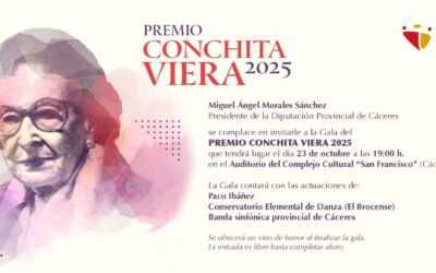La Diputación de Cáceres celebra la segunda edición de los Premios Conchita Viera