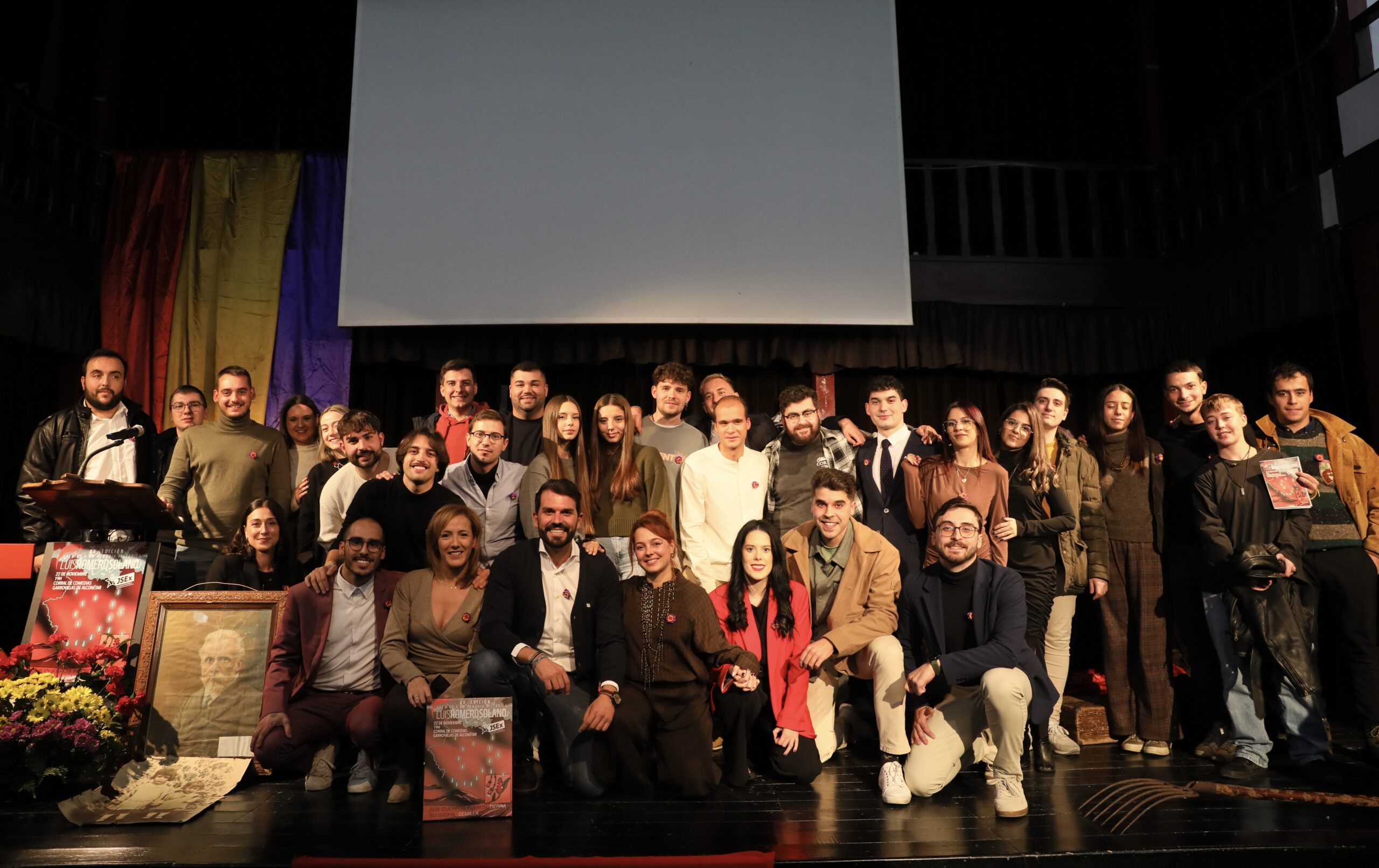 Álvaro en los premios LRS de Juventudes provincia de Cáceres