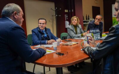 Miguel Ángel Gallardo reafirma el compromiso del PSOE con el sector cooperativo agroalimentario extremeño