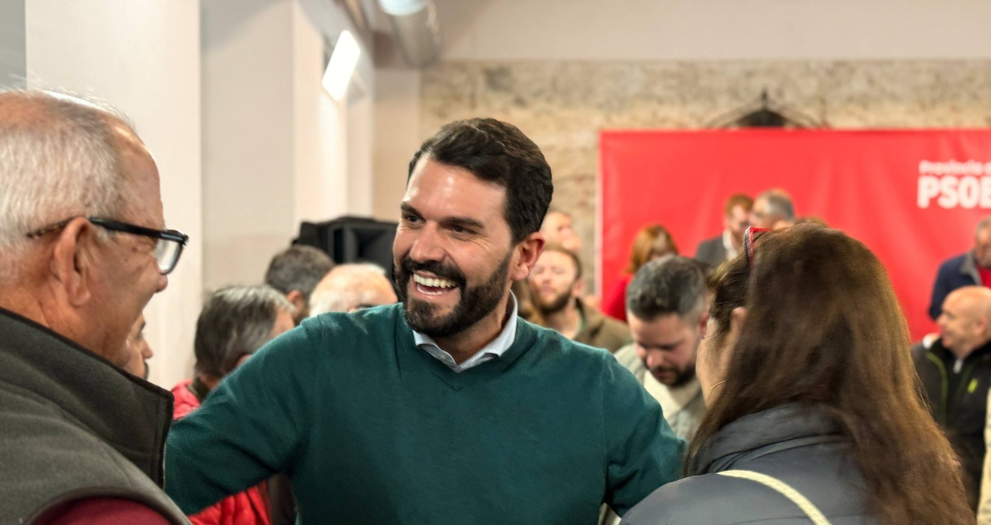 Álvaro en Navalmoral de la Mata con Patxi