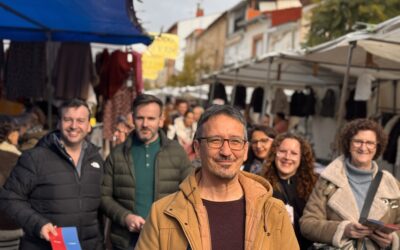 El PSOE se moviliza en Ahigal y reivindica un proyecto que defienda a los pueblos desde la Junta de Extremadura