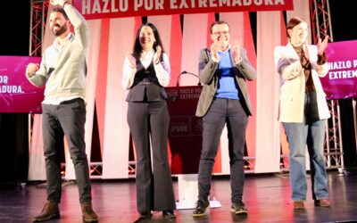 Gallardo: “El próximo día 21, Extremadura se va a convertir en el dique de contención ante las políticas de las derechas”