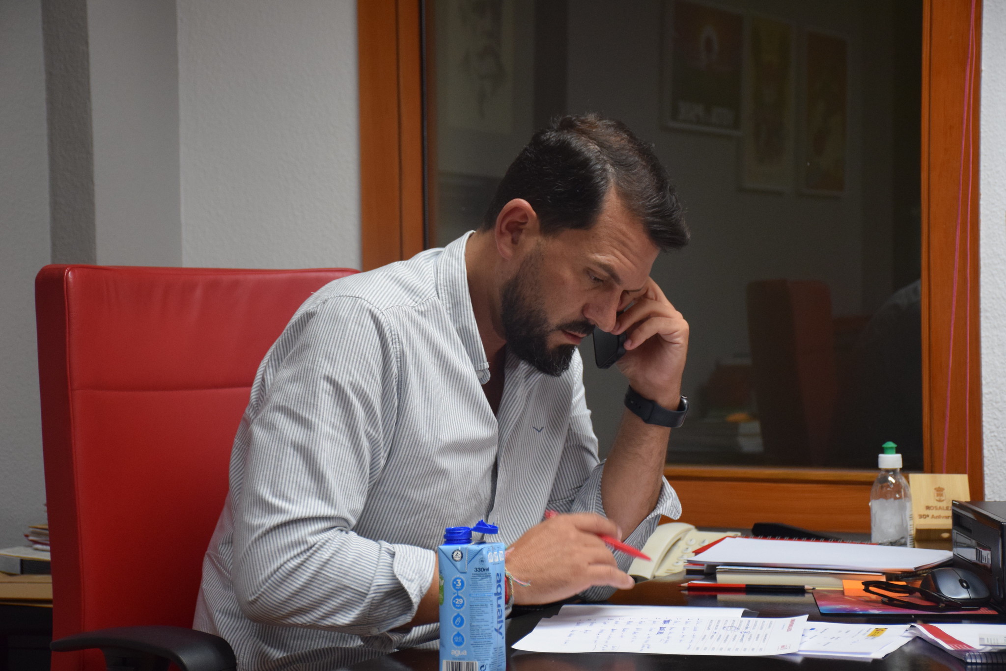 Álvaro Trabajando sede