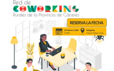 Diputación de Cáceres prepara espacios de trabajo en el medio rural con la nueva Red Provincial de Coworking
