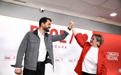 Álvaro S. Cotrina, nuevo secretario general del PSOE de Extremadura: «vamos a mostrarle la puerta de salida a María Guardiola»