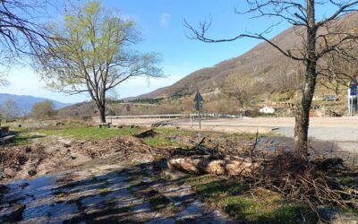 El PSOE denuncia el abandono de la Vía de la Plata a su paso por Baños de Montemayor