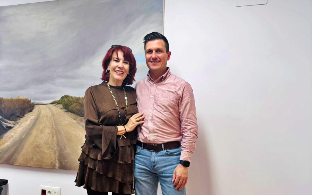 La Diputación de Cáceres impulsa junto al Ayuntamiento de Tejeda de Tiétar la rotonda de la EX-203 para favorecer el desarrollo del municipio