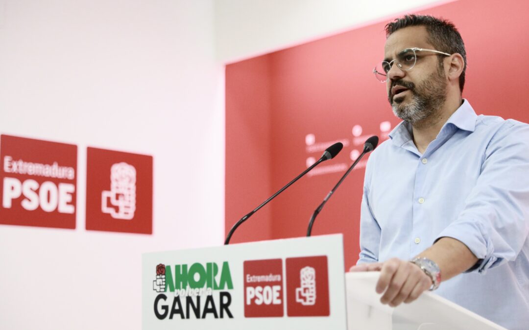El PSOE convertirá en enmiendas parciales los siete acuerdos de región planteados por Cotrina para mejorar los presupuestos de Extremadura