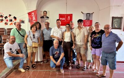 Fernando García Nicolás en Madrigalejo, a toda la militancia: «Quiero que nos sintáis cerca»