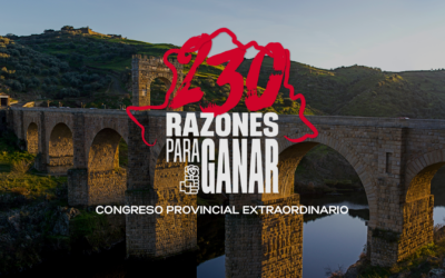 El PSOE de la provincia de Cáceres llega a su Congreso Extraordinario con «230 Razones para Ganar» y la vista puesta en las municipales de 2027