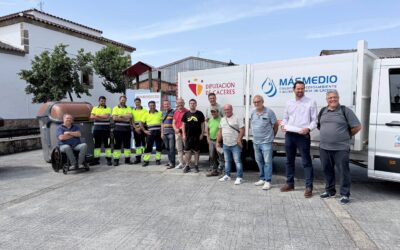 La Diputación de Cáceres, a través de MásMedio, mejora el servicio de recogida de residuos en 12 municipios de Trasierra–Tierras de Granadilla