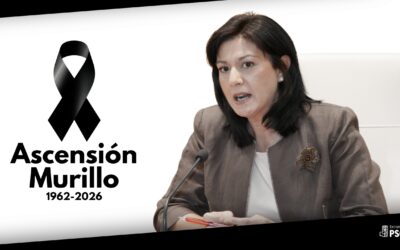El PSOE traslada el pesar de la militancia por el fallecimiento de María Ascensión Murillo y destaca su compromiso con el servicio público