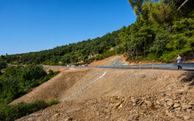 Fernando García Nicolás: “Reabrimos la carretera entre Logrosán y Berzocana con una inversión de cerca de medio millón de euros para hacer del tramo afectado el más seguro de la red provincial”