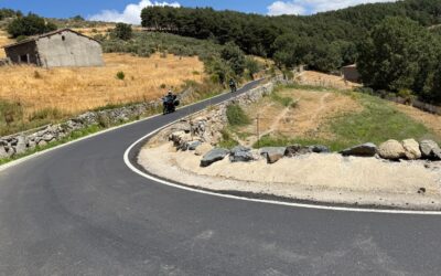 La Diputación de Cáceres concluye las obras de refuerzo de la CC-225 de La Garganta hasta el límite con Salamanca
