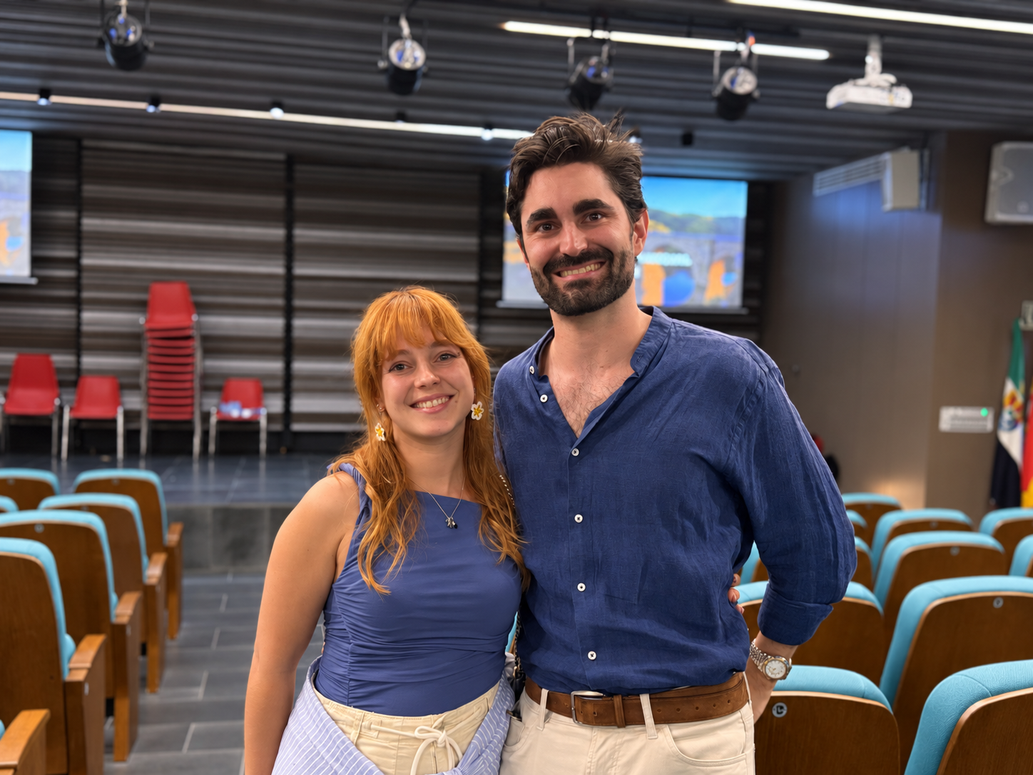 Irene Pozas y Joaquín Cuello